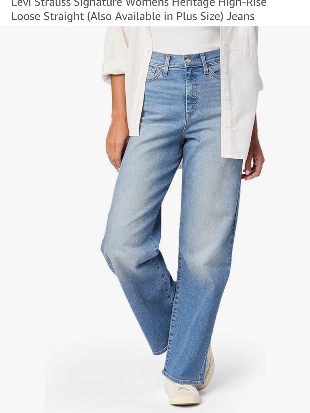 Women’s Levi's Heritage High Rise Loose Straight Jeans